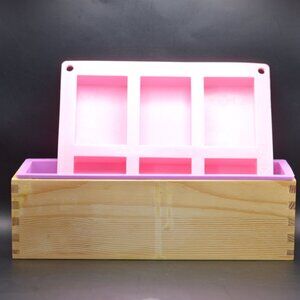 Soap Making Kit: Book, Molds, Cutter